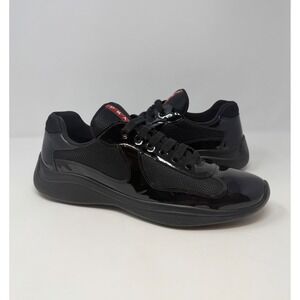 Prada Americas Cup Sneaker Black Size 12 US 11 UK